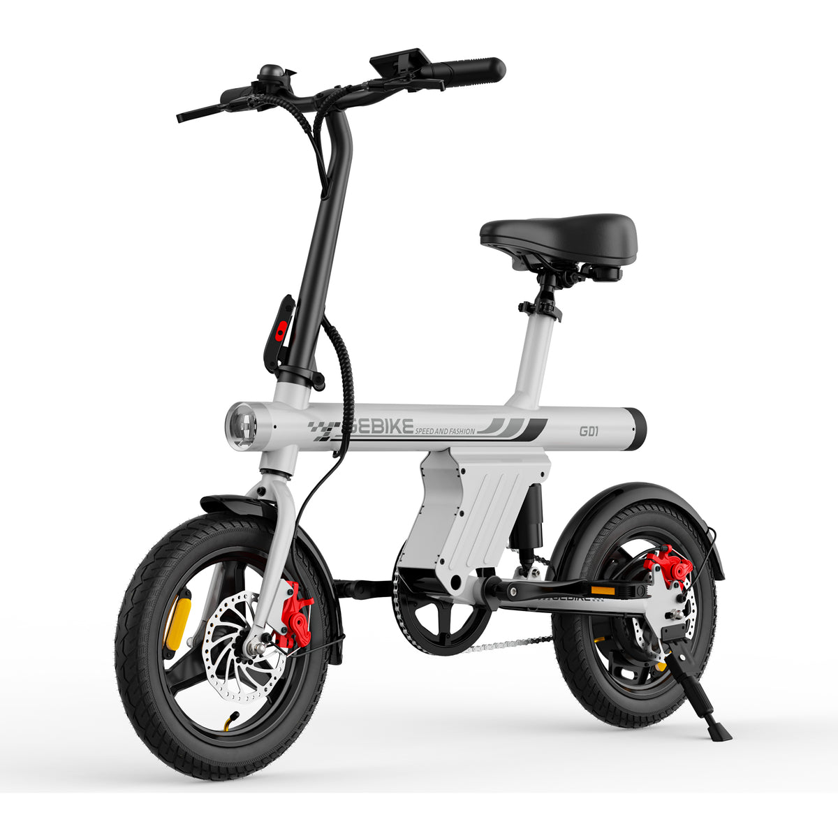 GEBIKE Global G01 Compact Folding Electric Bike 36V 13.5Ah Battery