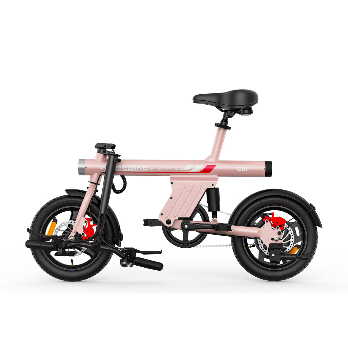 GEBIKE Global G01 Compact Folding Electric Bike 36V 13.5Ah Battery